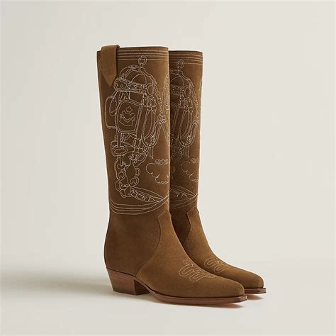 hermes folk boots|hermes ladies boots.